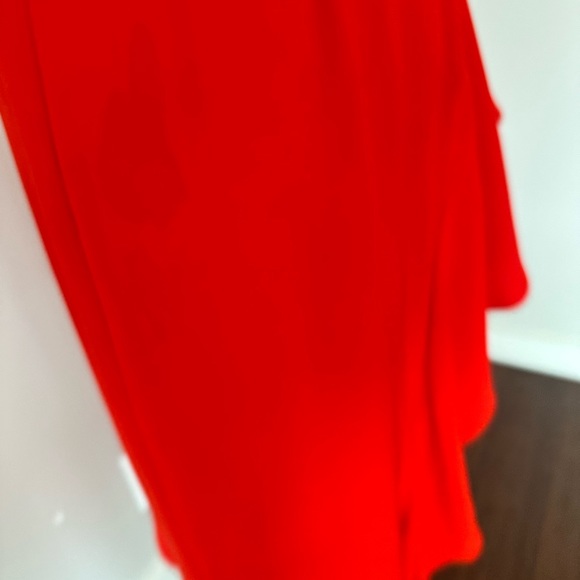 Lovers + Friends Cleo Red Ruffle Midi Dress - Picture 8 of 9